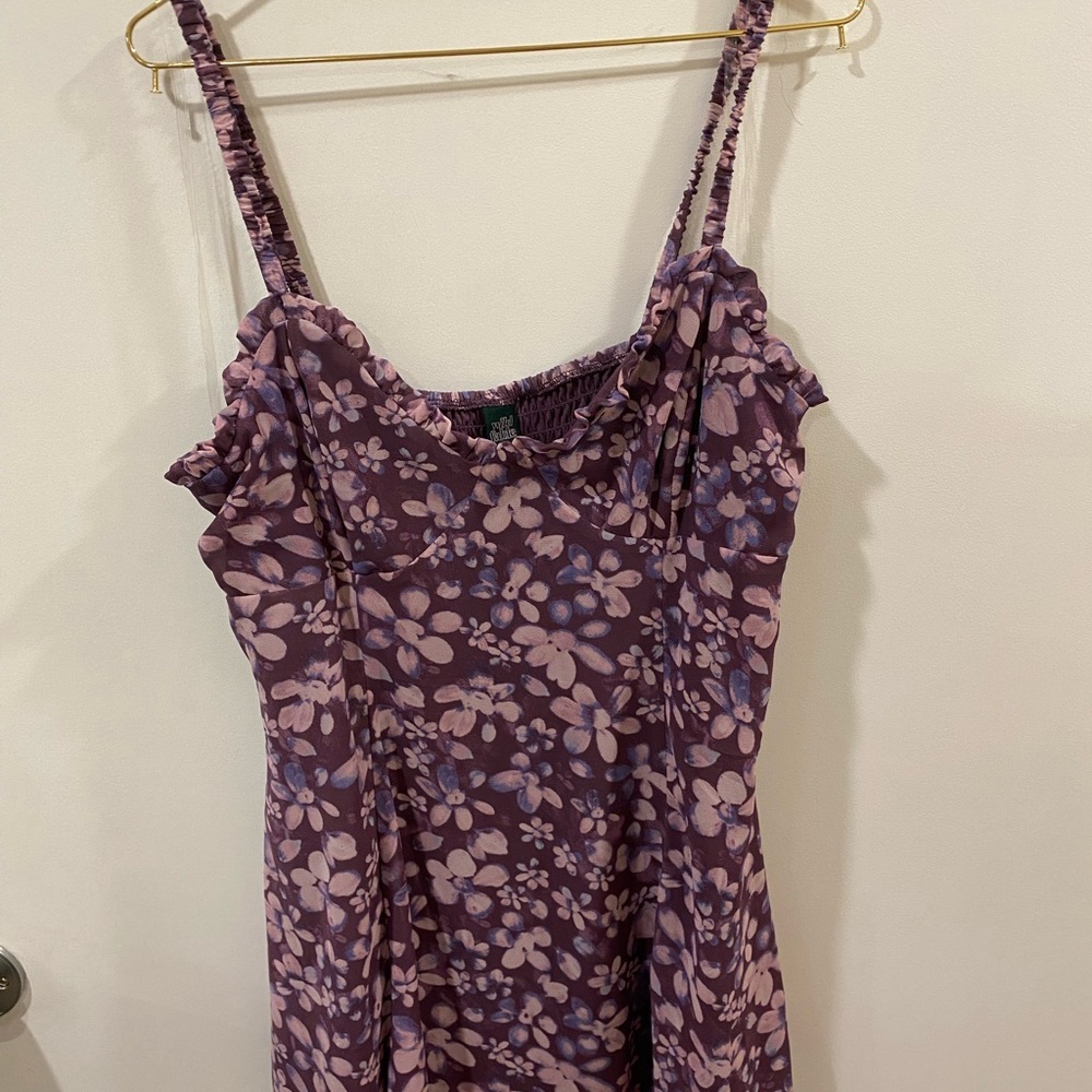 Wild Fable Purple Smocked Top